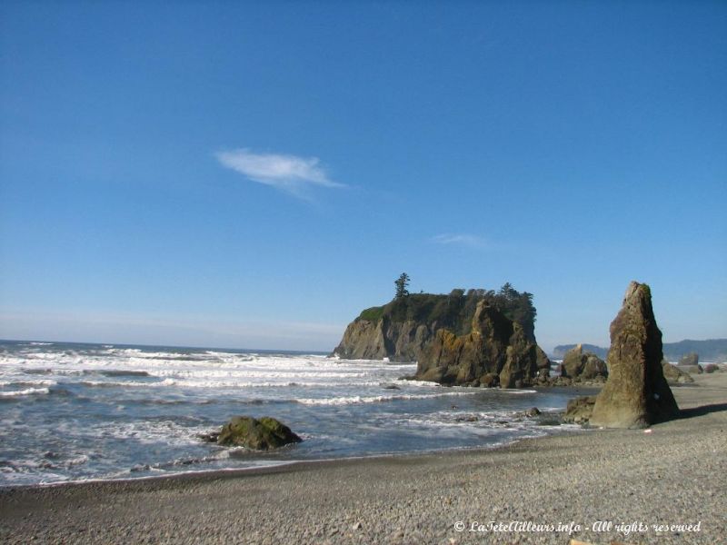 Ruby Beach fait partie du sanctuaire marin de l'Olympique National Park