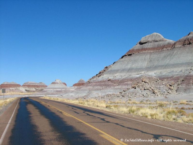 Les etonnants Tepees de la Petrified Forest