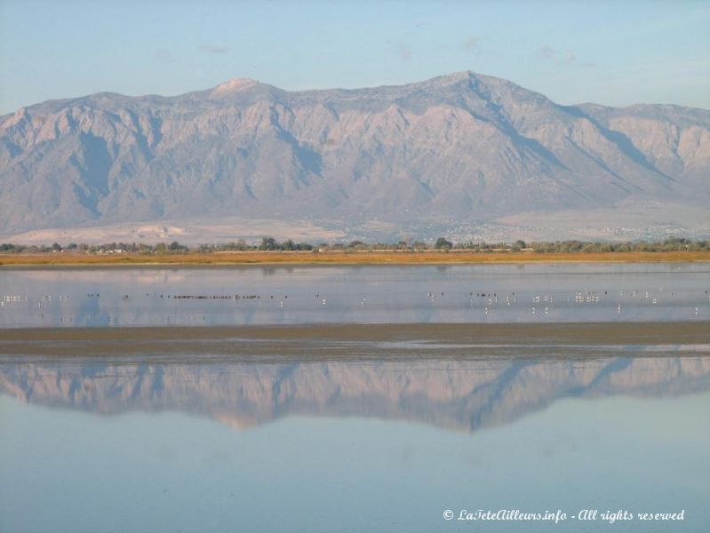 Les montagnes entourant le Grand Lac Sale