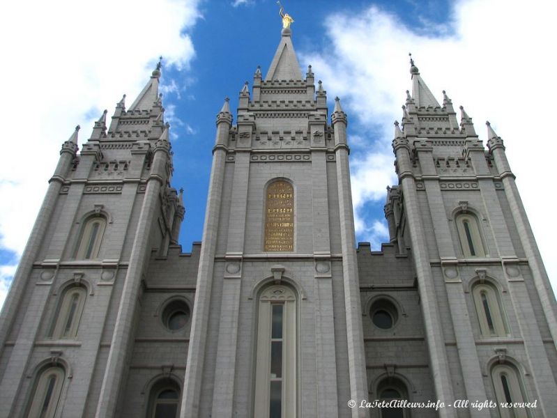 Le Salt Lake Temple, le plus sacre des temples mormons