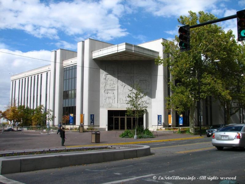 Le musee retracant l'histoire des Mormons