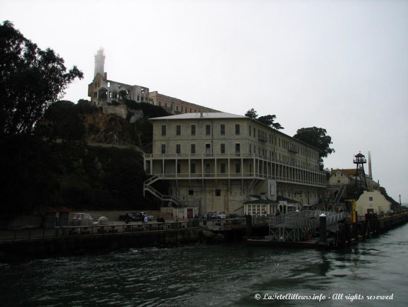 Jusqu'en 1963, cette ile de la baie de San Francisco abrita une prison de haute securite