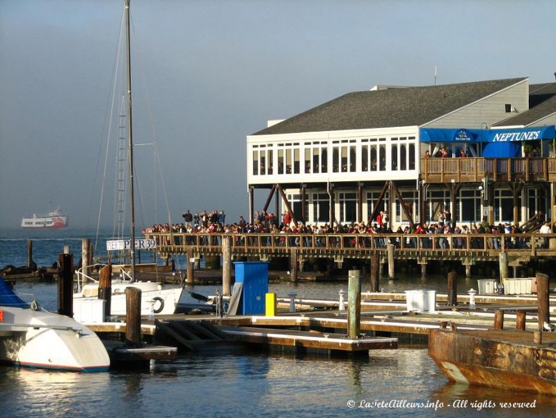 Le Pier 39 attire de nombreux touristes