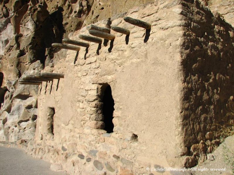 Une ancienne maison indienne du parc de Bandelier