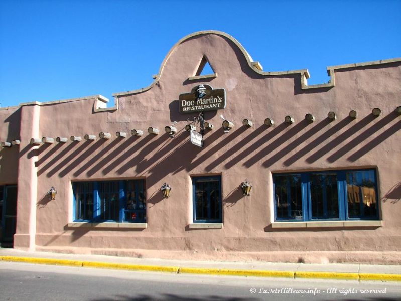 A Taos, on essaie de garder le style architectural traditionnel