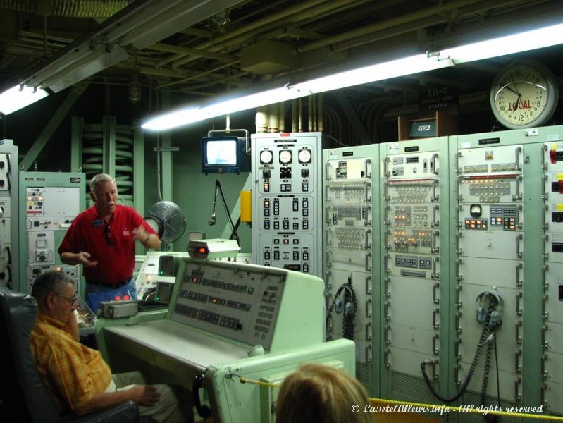 La salle des commandes