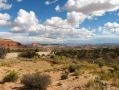 La route qui nous mene a Canyonlands traverse un desert de toute beaute