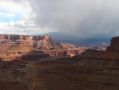 Zoom sur le Shafer Canyon