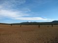 Traversee du desert avant d'arriver au Crater Lke