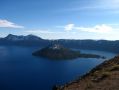 La Wizard Island du Crater Lake