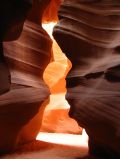 ... cela donne le superbe Antelope Canyon.