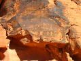 De beaux petroglyphes ornent le Petroglyph Canyon