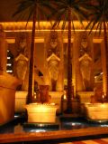 Les decors splendides du Luxor Hotel-Casino