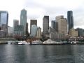 Vue sur Seattle depuis le ferry