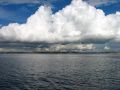 Vue sur l'ocean depuis le Fort Worden