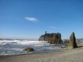 Ruby Beach fait partie du sanctuaire marin de l'Olympique National Park