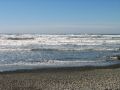 Vue sur l'ocean Pacifique depuis Ruby Beach
