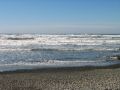 Vue sur l'ocean Pacifique depuis Ruby Beach