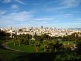 Les collines du quartier de Castro offent de belles vues sur le centre-ville de San Francisco