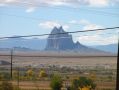 Le Shiprock, montagne sacree pour les Navajos