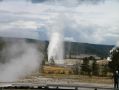 Behive Geyser en eruption (imprevisible)