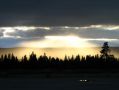 Dernier coucher de soleil sur Yellowstone...