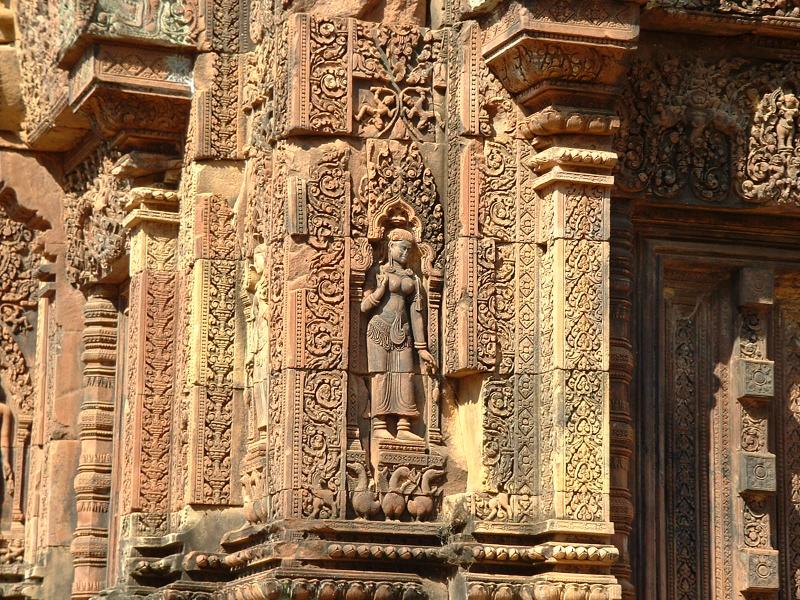 Les sculptures de ce temple sont superbes et en très bon état