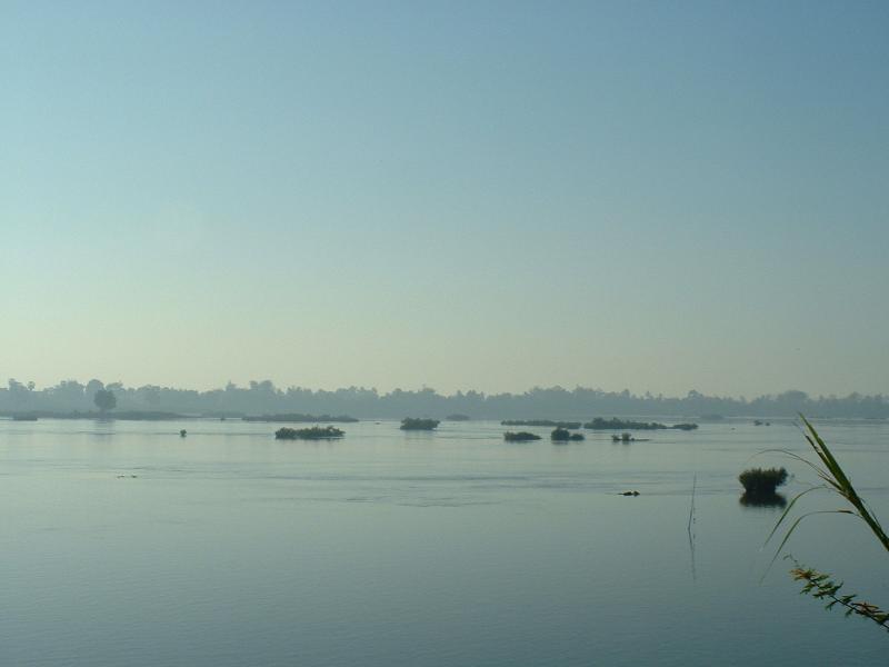 Le Mékong, tôt le matin