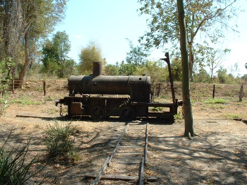 Une vieille locomotive d'époque