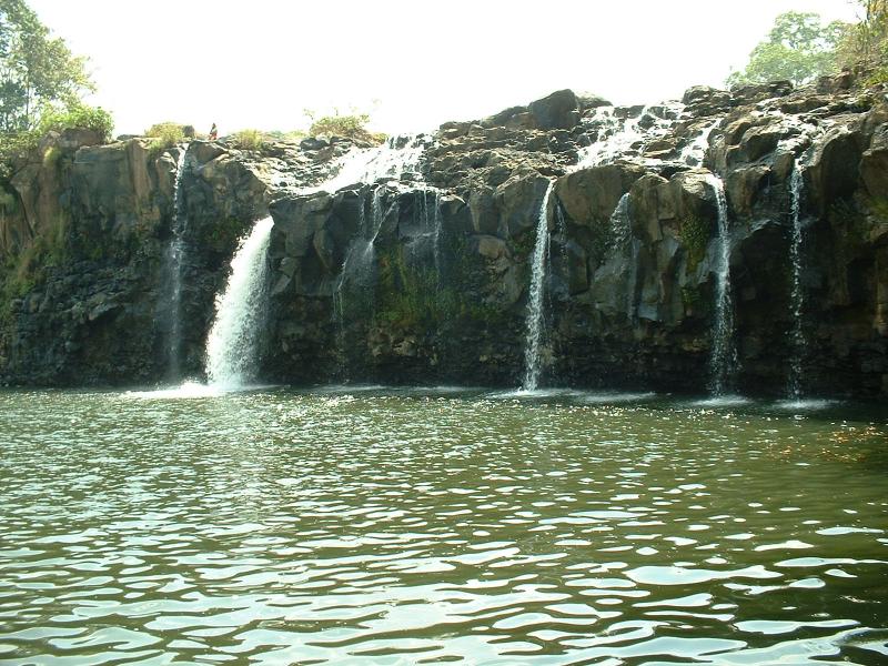 Les chutes sont restées sauvages