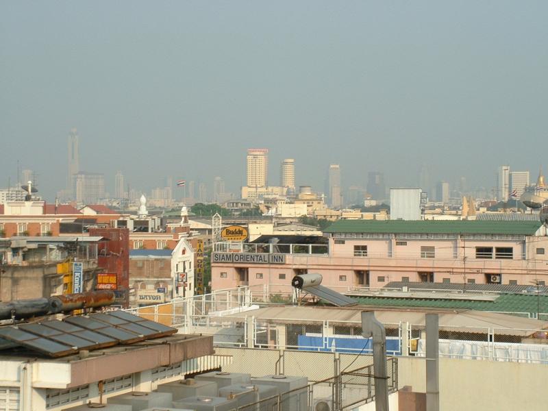 Bangkok, vu depuis la terrasse de notre hôtel 02