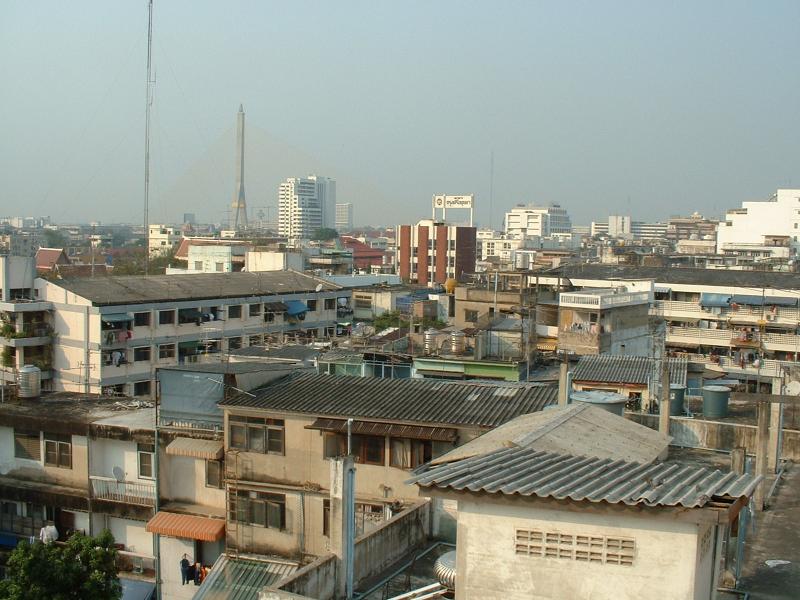 Bangkok, vu depuis la terrasse de notre hôtel 03