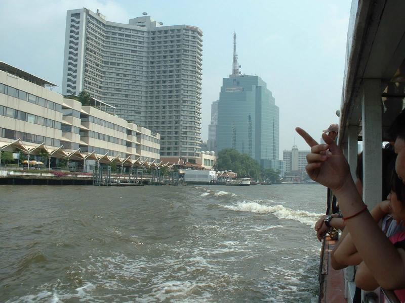 Sur le bateau-taxi