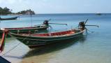 Les longtail boats, très utiles pour ralier certaines plages