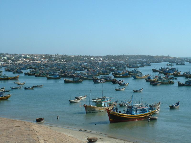 Le port de Phan Thiêt