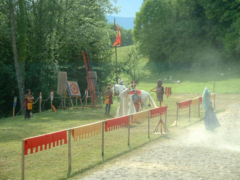 Les chevaliers se préparent