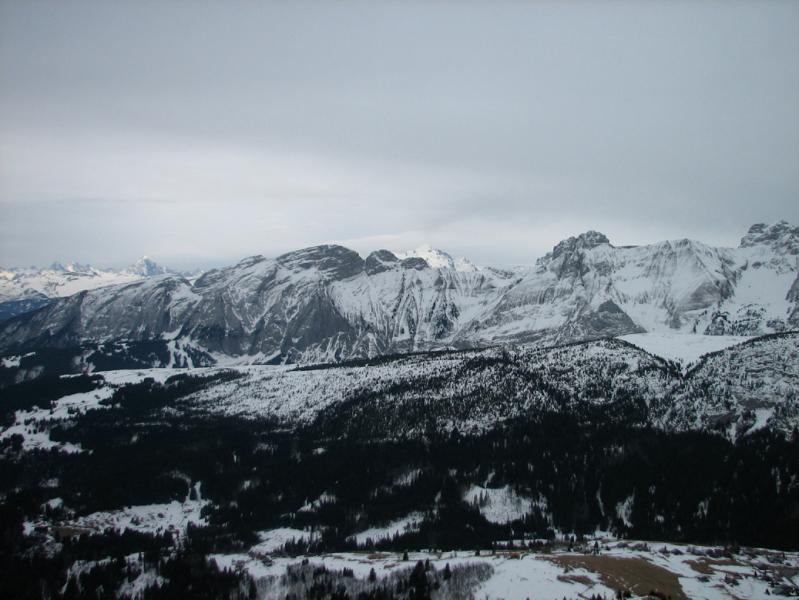 Le mont blanc tout au fond, c'est le Mont Blanc !