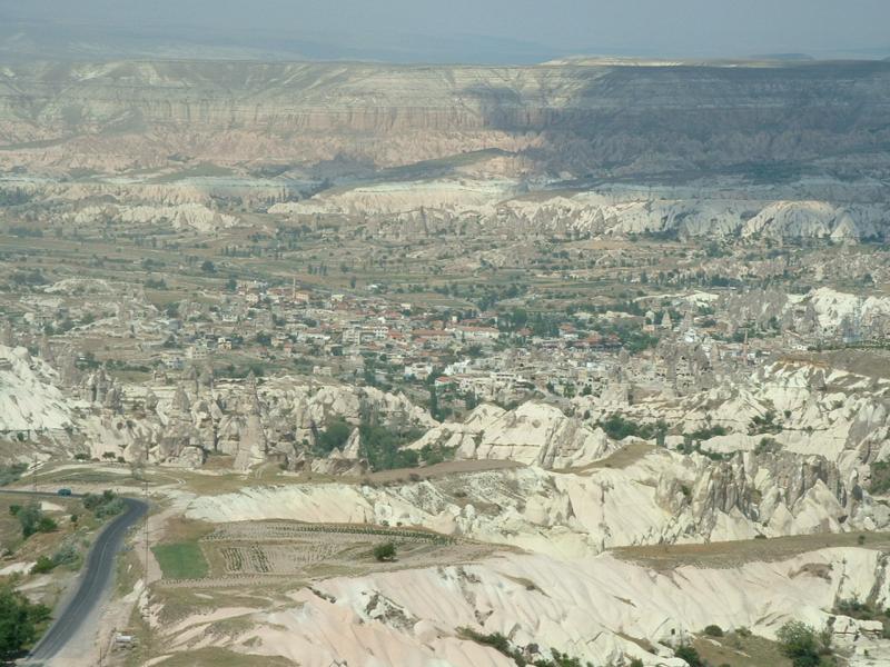 Paysage lunaire de Cappadoce