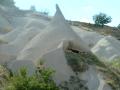 Une maison de Schtroumpf ? Une glace italienne ? Les paysage de Cappadoce stimulent l'imagination.